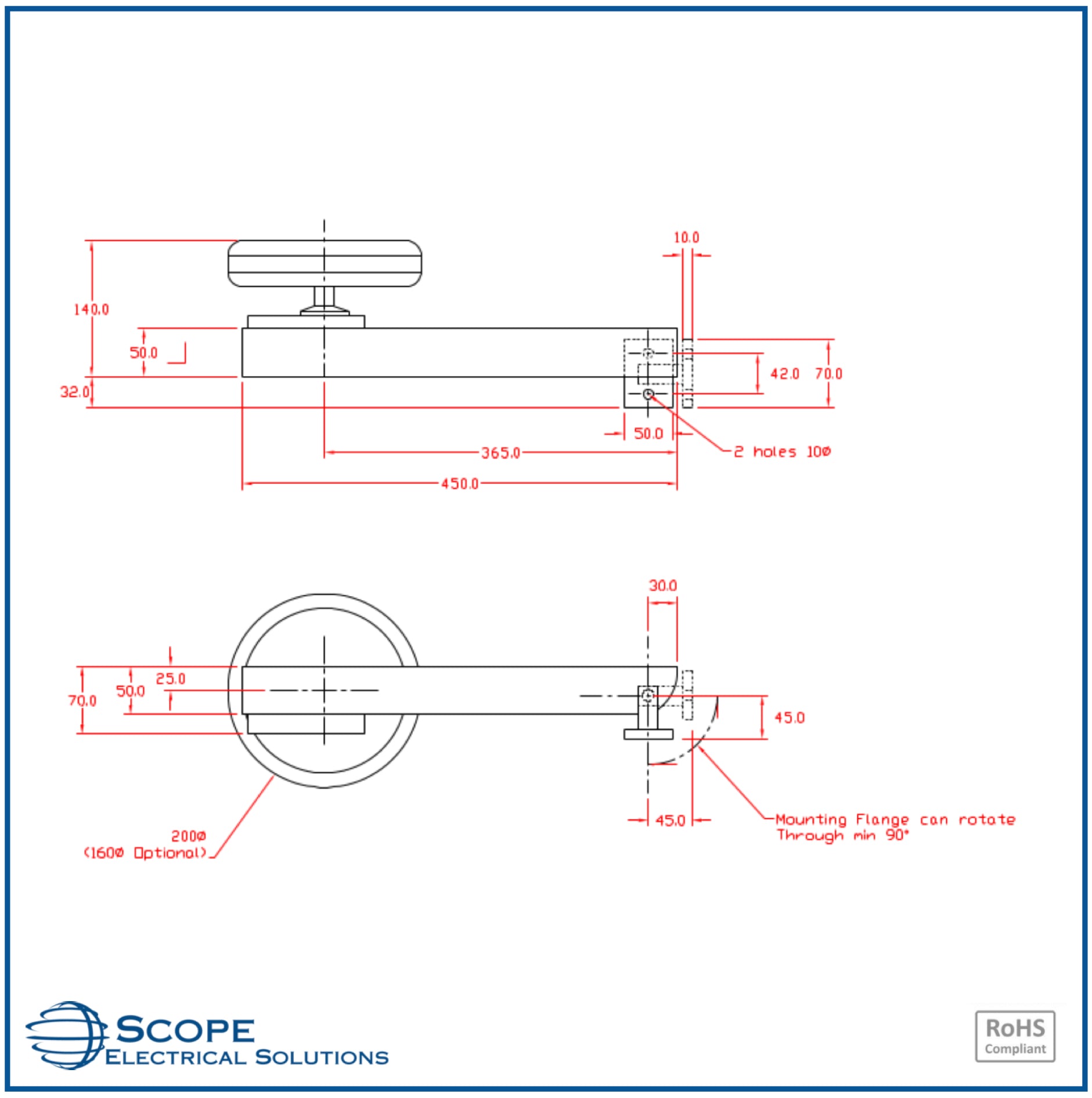 Speed Sensor (2 Pulse/Rev) With Connector (14.70.1900)