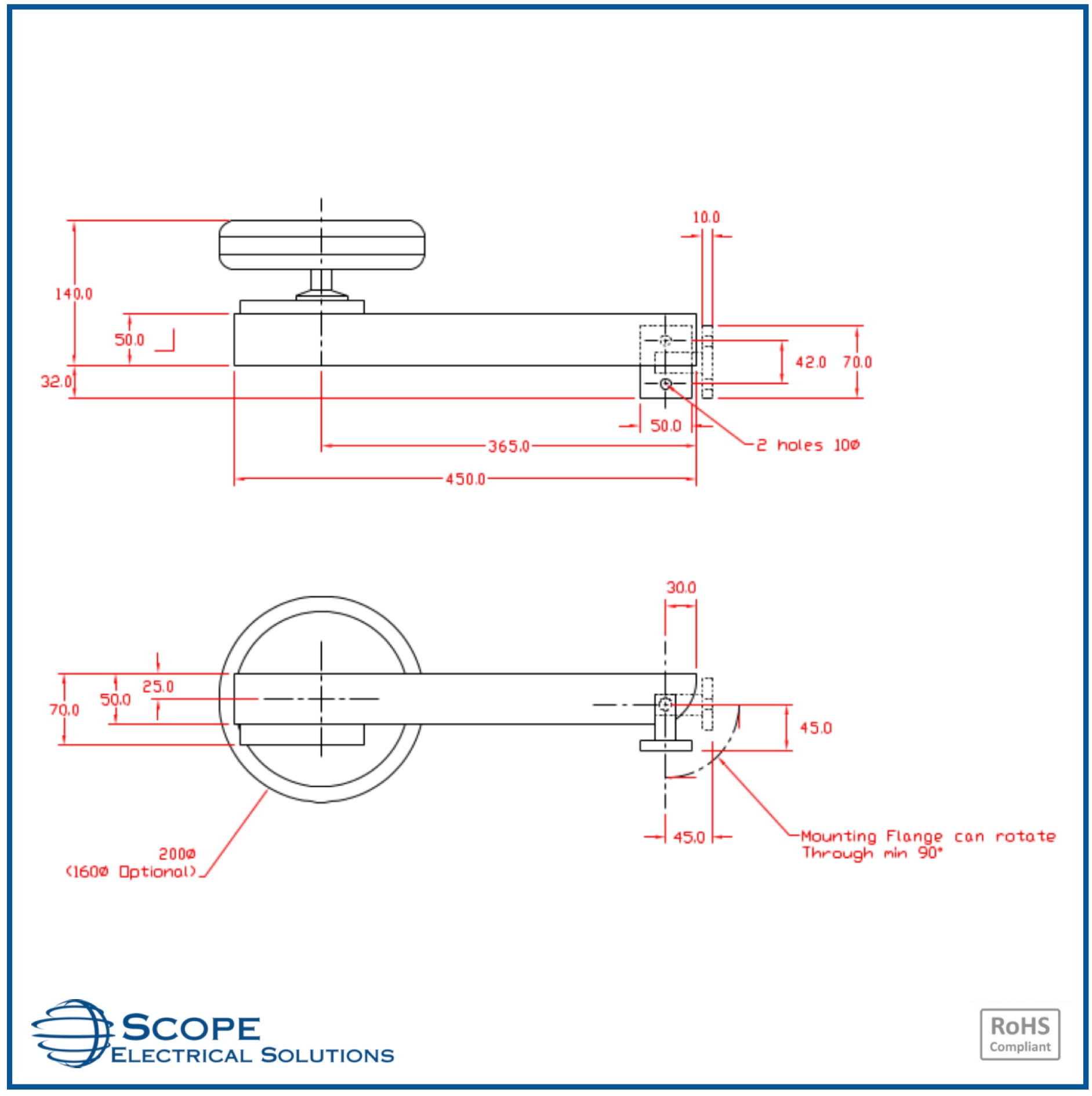 Speed Sensor (8 Pulse/Rev) With SY Cable